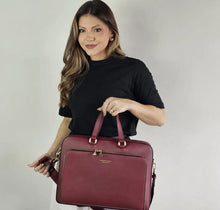 Carregar imagem no visualizador da galeria, ANABELLE - Bolsa Pasta de Notebook