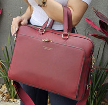 Carregar imagem no visualizador da galeria, ANABELLE - Bolsa Pasta de Notebook