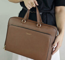 Carregar imagem no visualizador da galeria, ANABELLE - Bolsa Pasta de Notebook