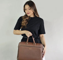 Carregar imagem no visualizador da galeria, ANABELLE - Bolsa Pasta de Notebook