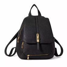 Carregar imagem no visualizador da galeria, Mochila Feminina Casual Passeio Couro Sintético Fashion Elegante Moda