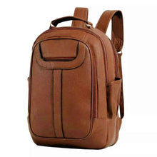 Carregar imagem no visualizador da galeria, Mochila Feminina de Couro Texturizado