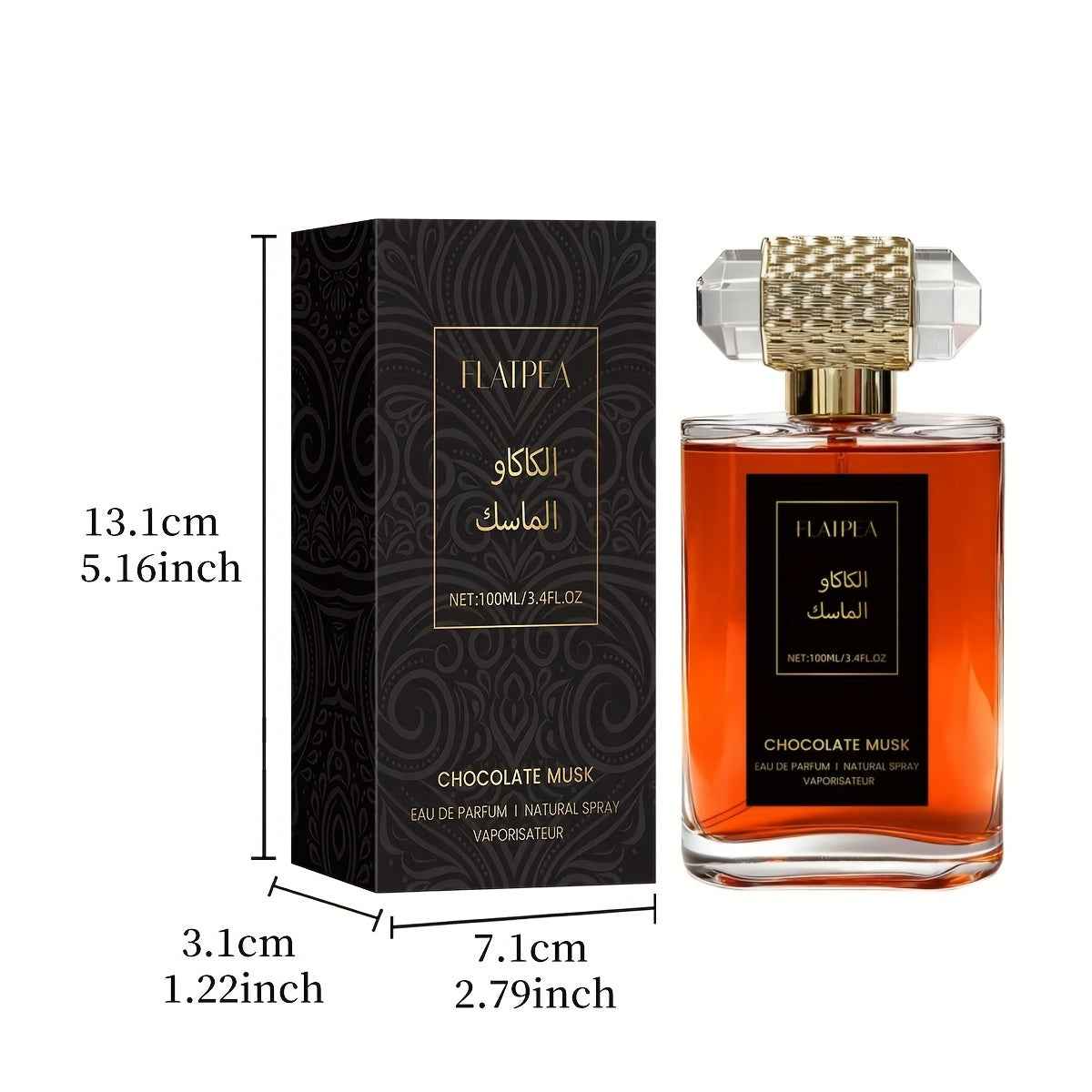 Pergume Chocolate Baunilha Almíscar 100ml