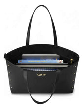 Carregar imagem no visualizador da galeria, Kit Bolsas Feminina Sacola Transversal Tira Colo Carteira Cor Preta
