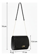 Carregar imagem no visualizador da galeria, Kit Bolsas Feminina Sacola Transversal Tira Colo Carteira Cor Preta
