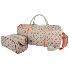 Kit Conjunto Mala de Viagem e Necessaire Premium Unissex Bordo Estilo e Funcionalidade