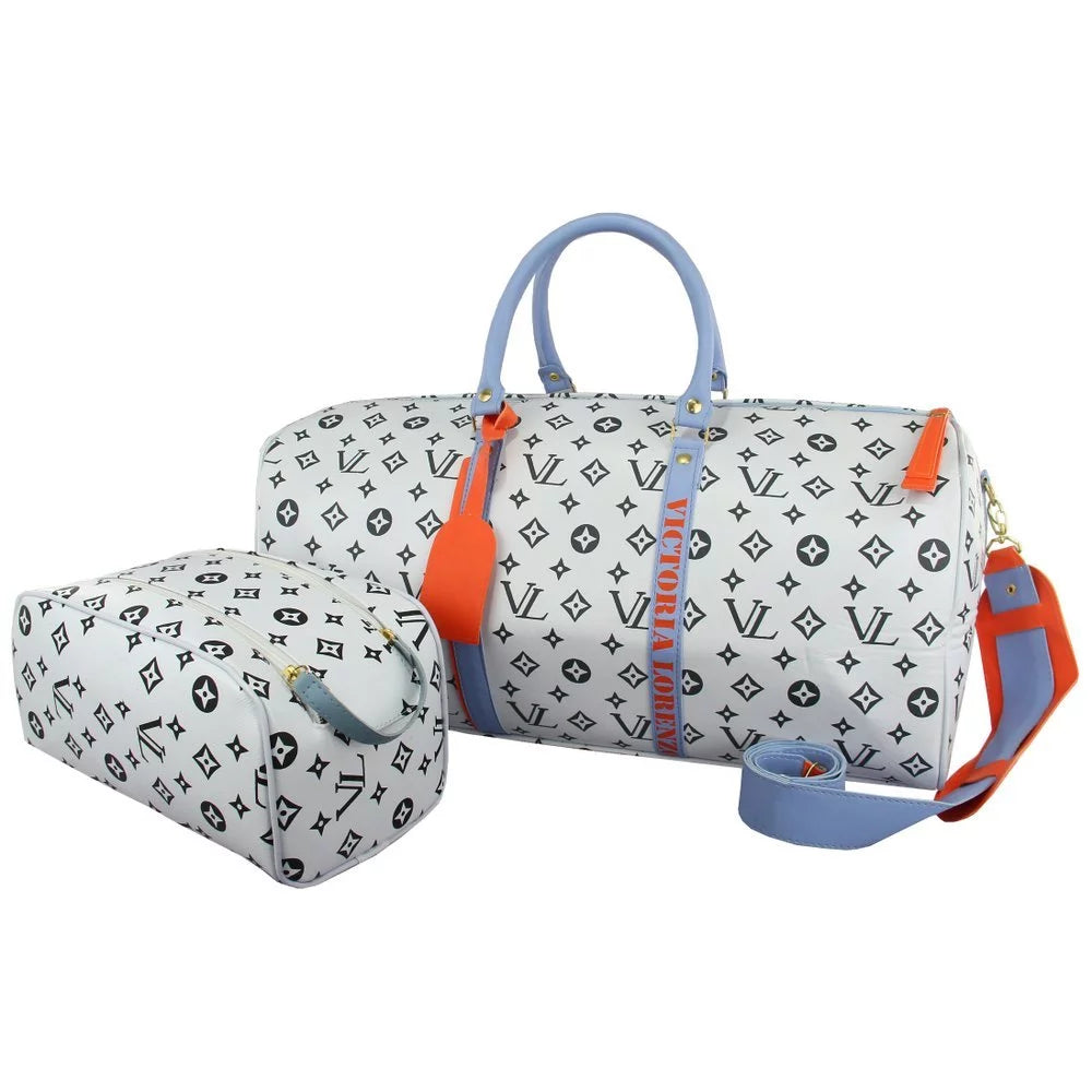 Kit Conjunto Mala de Viagem e Necessaire Premium Unissex Bordo Estilo e Funcionalidade
