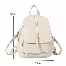 Carregar imagem no visualizador da galeria, Mochila Feminina Casual Passeio Couro Sintético Fashion Elegante Moda
