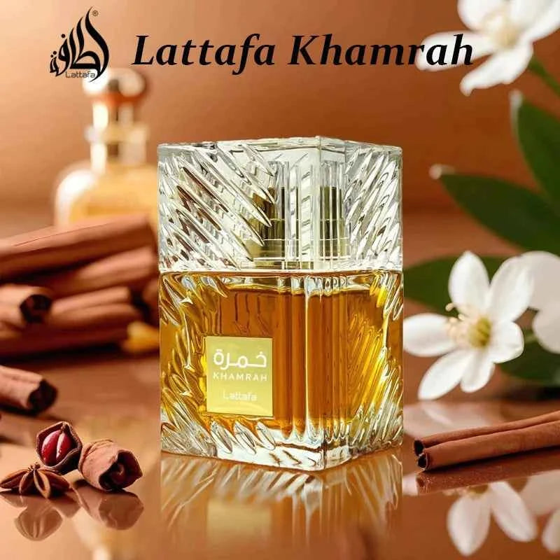 Perfume Lattafa Khamrah QAHWA Dukhan Eau De Parfum Unissex 50ml ORIGINAL