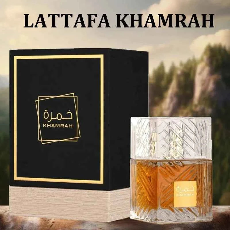 Perfume Lattafa Khamrah QAHWA Dukhan Eau De Parfum Unissex 50ml ORIGINAL