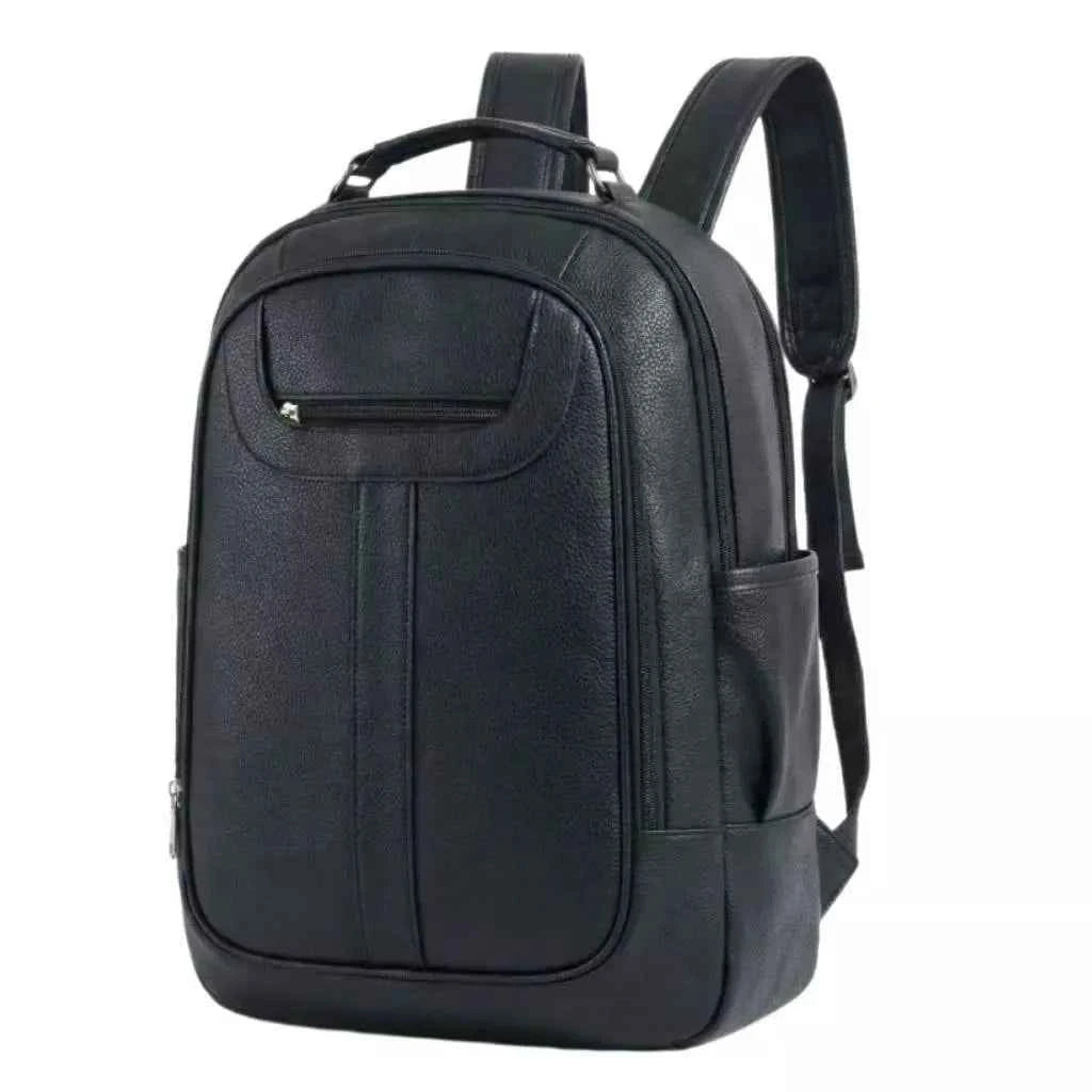 Mochila Feminina de Couro Texturizado