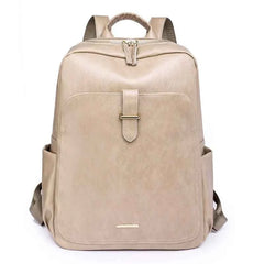 Bolsa femenina mochila Portátil de PU da moda feminina Anti furto e à prova d'água