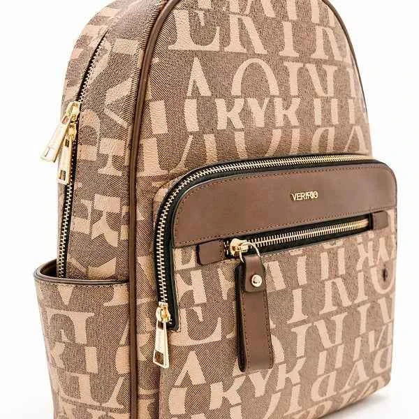 Mochila Feminina Veryrio Monograma Premium