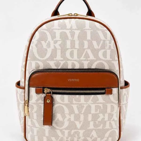 Mochila Feminina Veryrio Monograma Premium